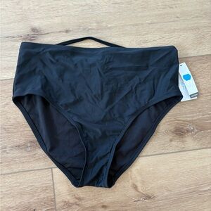 Time and Tru Black Bikini Swimwear